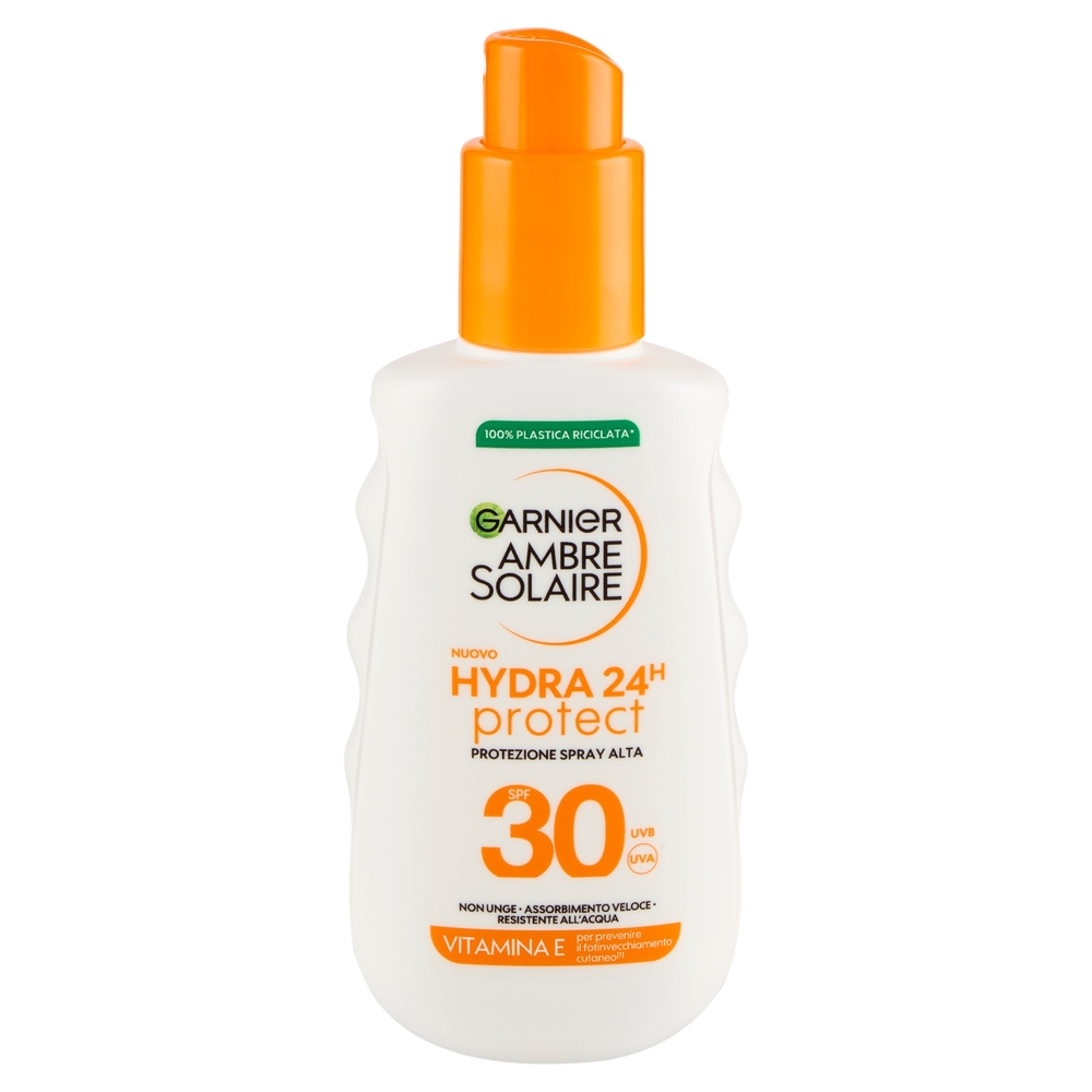Garnier Ambre Solaire Hydra 24H Protect Protezione Spray Alta SPF30 150 ml
